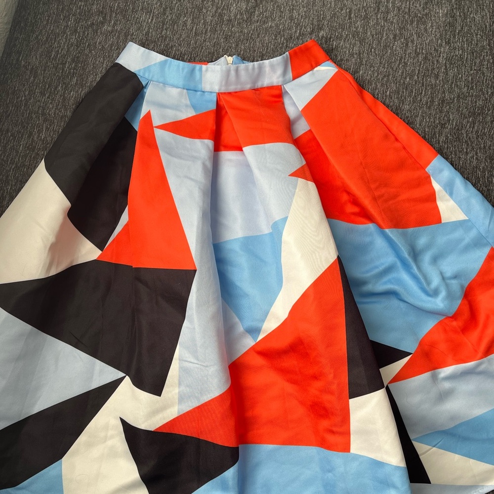 Colorful Geometric Women's Skirt